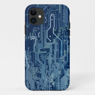 Coques Pour iPhone motif d'ordinateur de carte de circuits électroniq