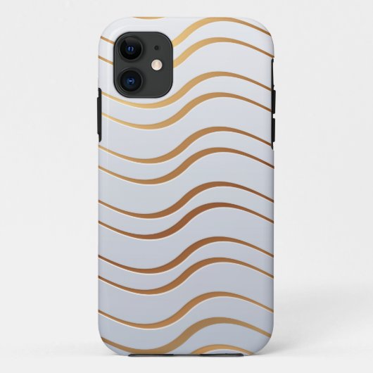 Coques Case-Mate iPhone Motif Doré 3 (Dos)