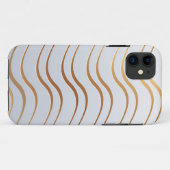 Coques Case-Mate iPhone Motif Doré 3 (Dos (Horizontal))