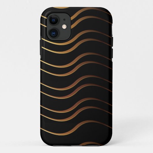 Coques Case-Mate iPhone Motif Doré 4 (Dos)