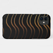 Coques Case-Mate iPhone Motif Doré 4 (Dos (Horizontal))