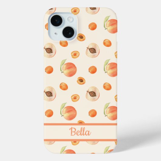 Coques Case-Mate iPhone Motif douce pêche d'été (Verso)