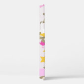 Coques Case-Mate iPhone Motif D'Ours, Nounours, Étoiles, Votre Nom (Verso / Droite)