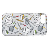 Coques Case-Mate iPhone Motif d'outils de cuisine (Dos (Horizontal))