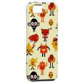 Coques Case-Mate iPhone Motif drôle de monstres (Dos/Droit)