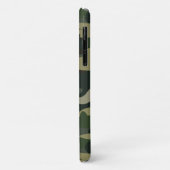 Coques Case-Mate iPhone Motif du camouflage militaire vert (Dos/Gauche)
