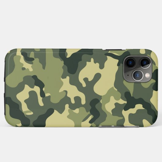 Coques Case-Mate iPhone Motif du Camouflage vert de l'Armée (Dos (Horizontal))