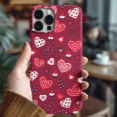 Coques Case-Mate iPhone Motif du coeur de la Saint Valentin