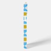 Coques Case-Mate iPhone Motif du drapeau argentin (Verso / Droite)