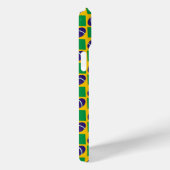 Coques Case-Mate iPhone Motif du drapeau brésilien (Verso / Droite)