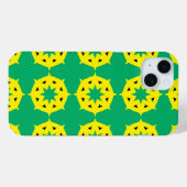 Coques Case-Mate iPhone Motif du drapeau jamaïcain (Verso (horizontal))