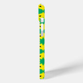 Coques Case-Mate iPhone Motif du drapeau jamaïcain (Verso / Gauche)
