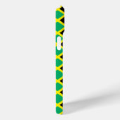 Coques Case-Mate iPhone Motif du drapeau jamaïcain (Verso / Droite)