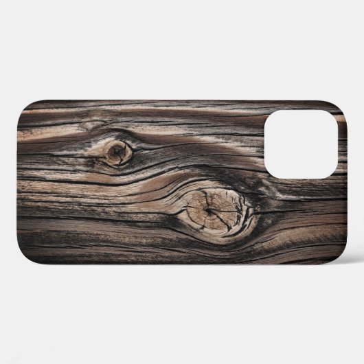 Coques Case-Mate iPhone Motif du grain de bois (Verso (horizontal))