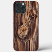 Coques Case-Mate iPhone Motif du grain de bois (Verso)