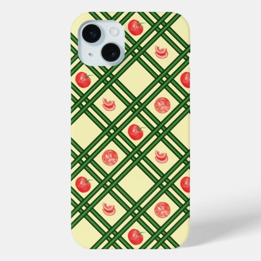 Coques Case-Mate iPhone Motif du jardinier de tomates fraîches (Verso)