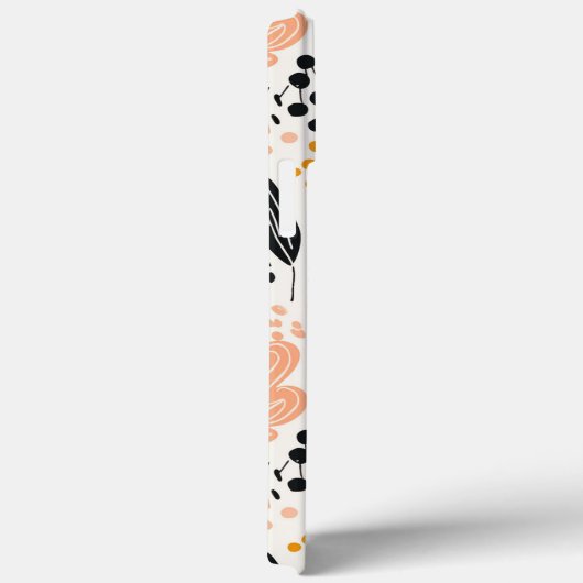 Coques Case-Mate iPhone Motif du marché aux fleurs rétro (Verso / Droite)