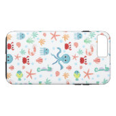 Coques Case-Mate iPhone Motif du monde marin (Dos (Horizontal))
