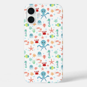 Coques iPhone 16 Plus Motif du monde marin