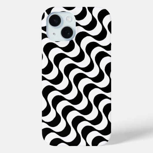Coques Case-Mate iPhone Motif du trottoir de Copacabana (Verso)