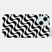 Coques Case-Mate iPhone Motif du trottoir de Copacabana (Verso (horizontal))