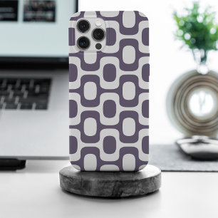 Coque iPhone 15 Pro Max Motif du trottoir d'Ipanema, Motif de plage, Brési