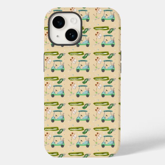 Coques Case-Mate iPhone Motif d'une journée de golf (Verso)