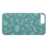 Coques Case-Mate iPhone Motif d'ustensiles de cuisine (Dos (Horizontal))