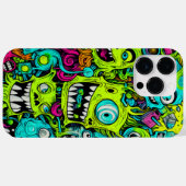 Coques Case-Mate iPhone Motif éffrayant Green Monster (Verso (horizontal))