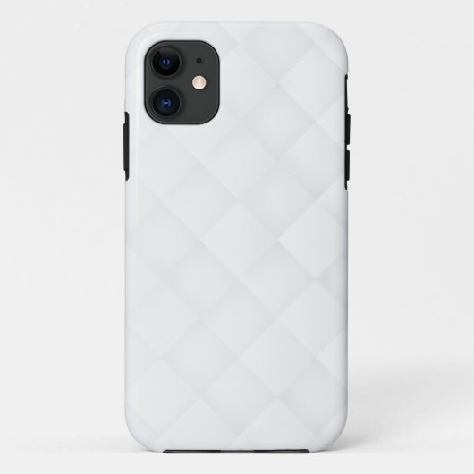 Coques Case-Mate iPhone Motif élégant blanc (Dos)