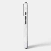 Coques Case-Mate iPhone Motif élégant blanc  (Verso / Gauche)