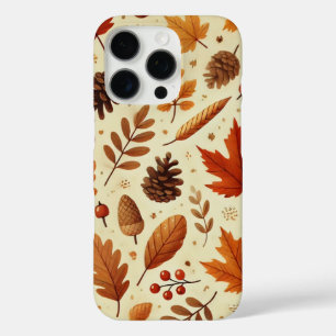 Coques iPhone 16 Pro Motif élégant d'automne
