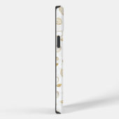 Coques Case-Mate iPhone Motif élégant Gold White Seashells (Verso / Droite)