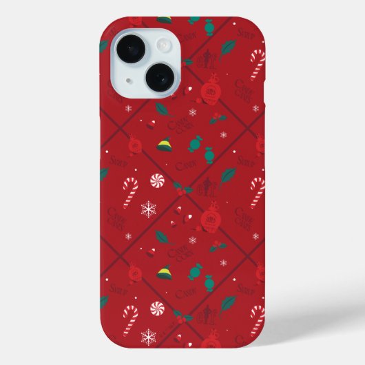 Coques Case-Mate iPhone Motif Elf Candy Checker (Verso)