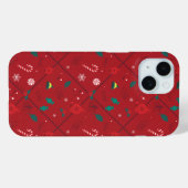 Coques Case-Mate iPhone Motif Elf Candy Checker (Verso (horizontal))