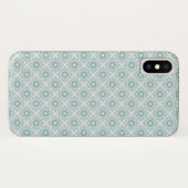 Coques Case-Mate iPhone Motif embrouillé de trellis (Dos (Horizontal))