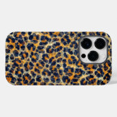 Coques Case-Mate iPhone Motif Empreinte de léopard (Verso (horizontal))