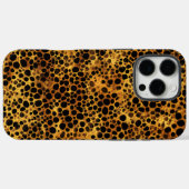 Coques Case-Mate iPhone Motif Empreinte de léopard Abstrait (Verso (horizontal))