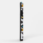 Coques Case-Mate iPhone motif empreinte de léopard irrégulier (Dos/Droite)