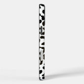 Coques Case-Mate iPhone Motif Empreinte de léopard noir et blanc tendance (Verso / Droite)