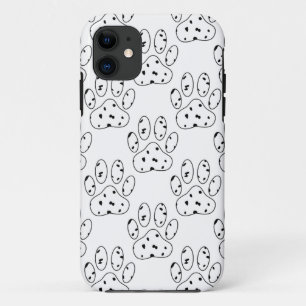 Case-Mate iPhone Case Motif Empreinte de patte dalmate