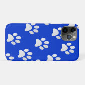 Coques Case-Mate iPhone Motif empreinte de patte de animal mignon (Dos (Horizontal))