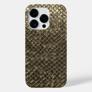 Coque Pour iPhone 14 Pro Motif en acier inoxydable en titane