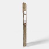 Coques Case-Mate iPhone Motif en bois Brown Zen élégant (Verso / Gauche)