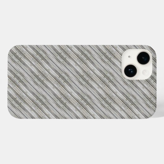 Coques Case-Mate iPhone Motif en bois transparent (Verso (horizontal))