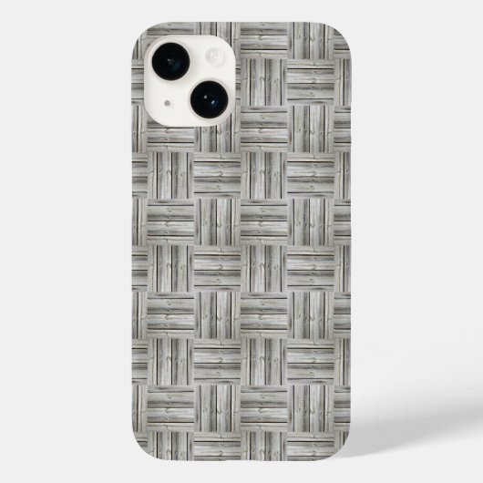 Coques Case-Mate iPhone Motif en bois transparent (Verso)