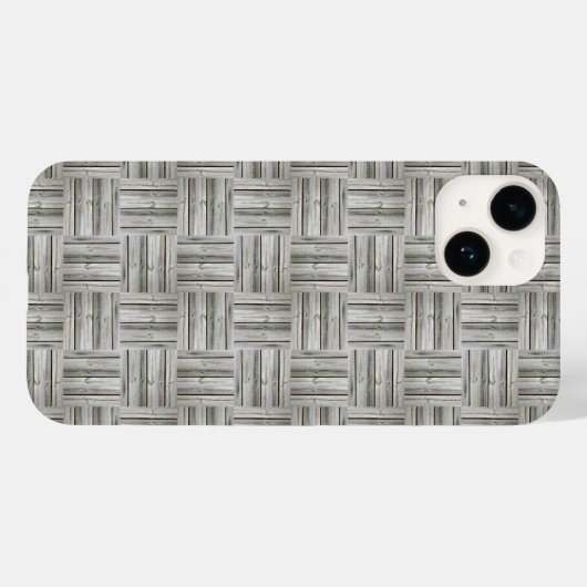 Coques Case-Mate iPhone Motif en bois transparent (Verso (horizontal))