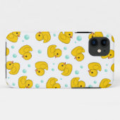 Coques Case-Mate iPhone Motif en caoutchouc de canard (Dos (Horizontal))