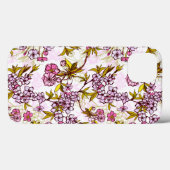 Coques Case-Mate iPhone Motif en fleurs de cerisiers (Verso (horizontal))