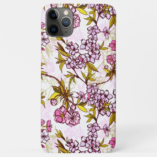 Coques Case-Mate iPhone Motif en fleurs de cerisiers (Dos)